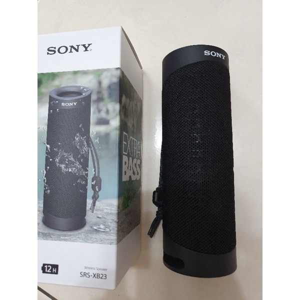 SONY 索尼 SRS-XB23 藍牙喇叭(公司貨)黑色