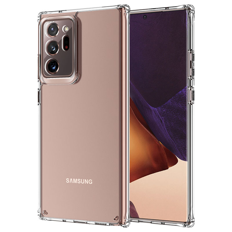 SAMSUNG 防震透明 TPU 手機殼三星 Note 20 Ultra Galaxy S20 Ultra S20 Pl