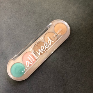 Essence 艾森斯 完美膚色遮瑕盤10 五色調色 all I need concealer palette