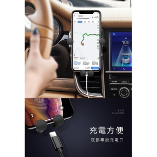 現貨秒出WiWU PL100 車用支架 重力支架 重力車載支架 導航支架 車架 4~6吋適用各種出風口IPHONE12