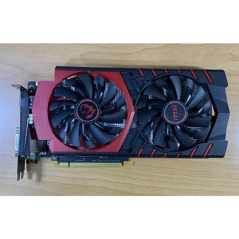 【平價賣場】微星GTX 950 Gaming-2G 顯示卡-紅龍-中古良品(免運費)