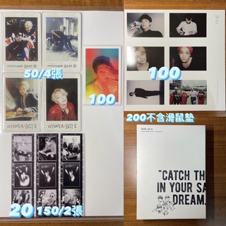 WINNER 專輯 DVD 小卡 大卡 EXIT:E CROSS 2014 S/S 旻浩 MINO 南太鉉 秦禹 周邊