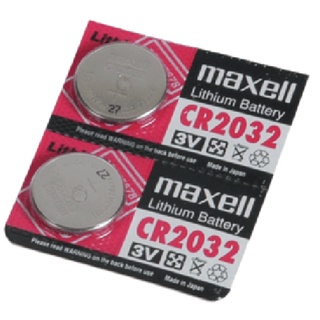 maxell CR2032 鈕扣電池3V