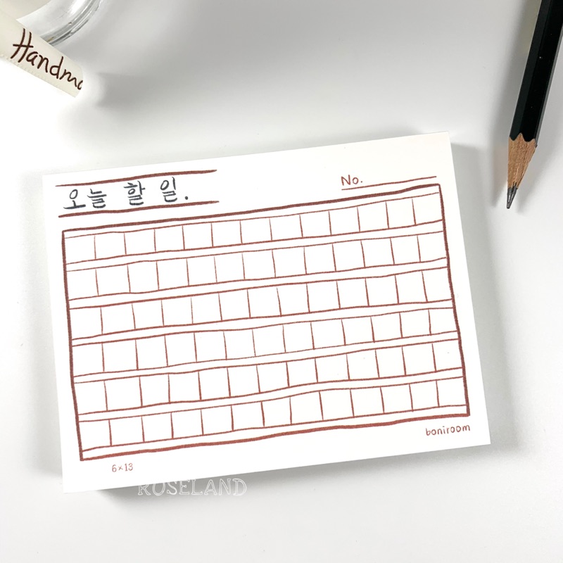 韓國手繪方格便條紙韓國文創方格紙手帳素材紙手帳裝飾作文紙日記裝飾便條紙便簽韓國文具 蝦皮購物