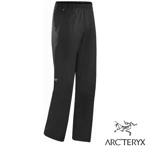 【ARCTERYX 始祖鳥】特價85折》男 Stradium 側邊拉鍊可調彈性長褲 運動褲 慢跑褲_13632 黑