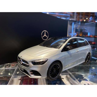 吉華科技 原廠 Mercedes-Benz B-Class Silver 1/18 合金車