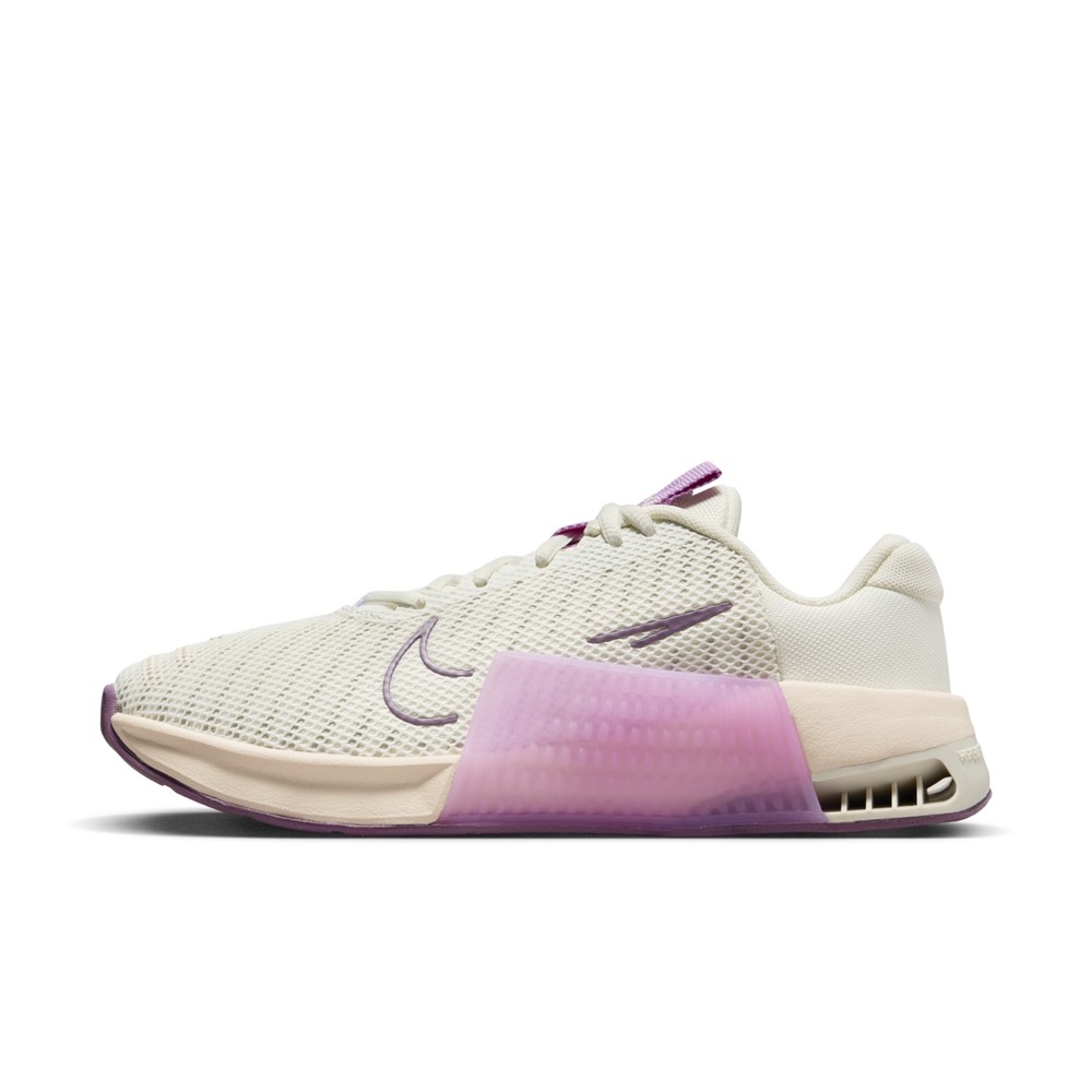 NIKE 訓練鞋 W NIKE METCON 9 女 DZ2537100 米白 紫紅 現貨 廠商直送