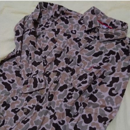 uniqlo童迷彩襯衫