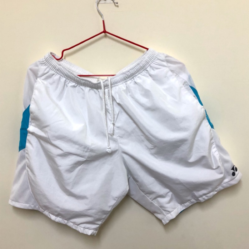 Yonex 白色 運動 排汗 短褲 羽球 M號
