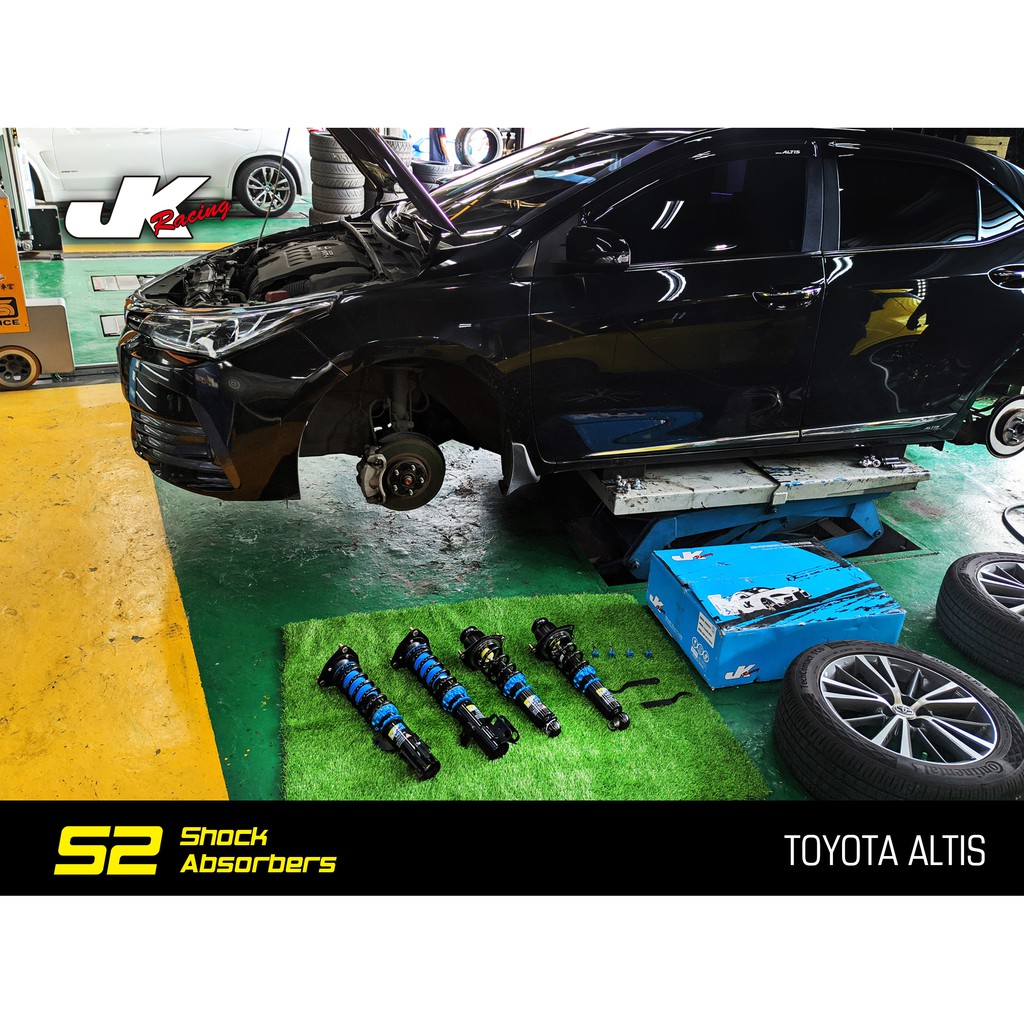 【JK RACING避震器】S2 等級可調避震器  TOYOTA Altis 阻尼32段 道路運動型 JK 車宮車業