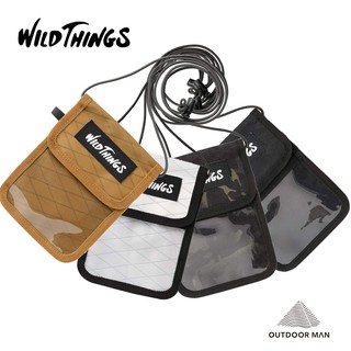 [WILD THINGS] X- PAC 證件收納袋/迷彩黑 胸前小包 配件包 手機包