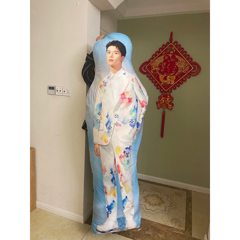 高180cm龔俊抱枕大人形 長方形款等身大抱枕可清晰照片訂制diy 蝦皮購物