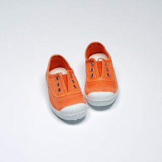 CIENTA 西班牙國民帆布鞋 70777 17 橘色 洗舊布料 童鞋