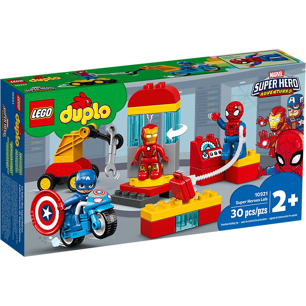 ㊕超級哈爸㊕ LEGO 10921 超級英雄實驗室 Duplo系列