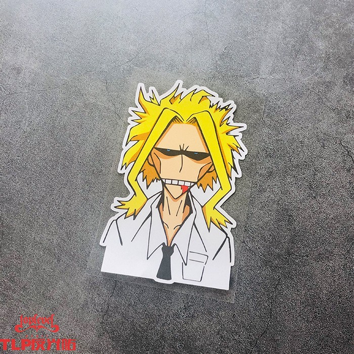 現貨 反光車貼歐爾麥特all Might八木俊典我的英雄學院one For All 蝦皮購物