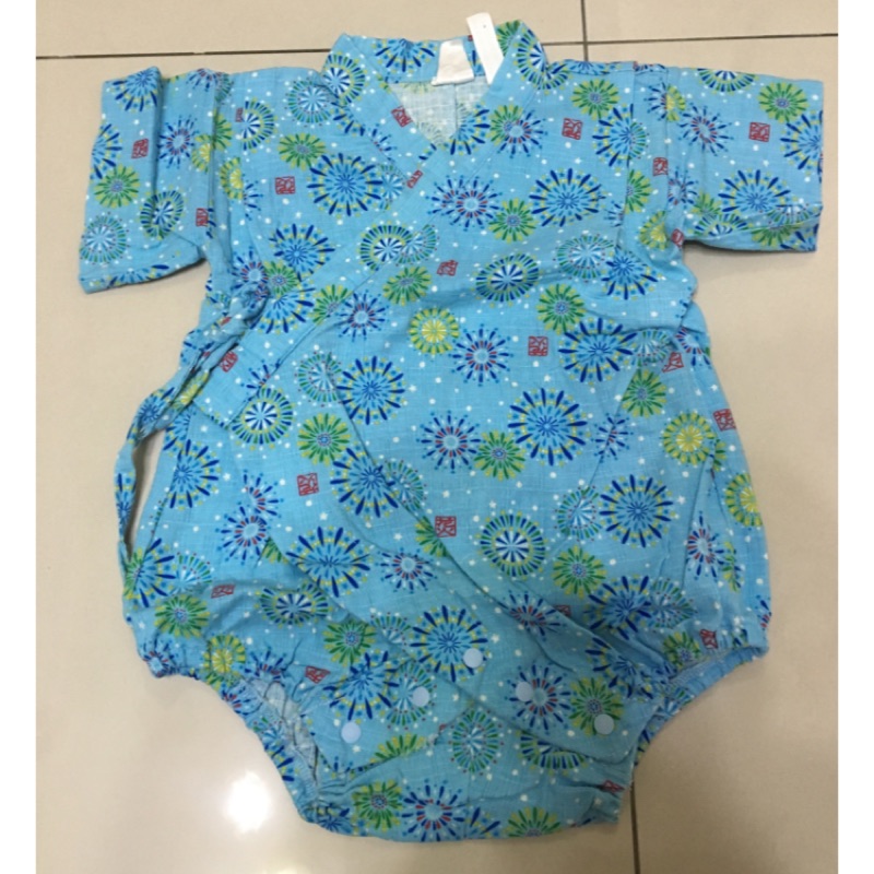 日本阿卡將 寶寶甚平/寶寶和服/連身包屁衣 日本製 尺寸80
