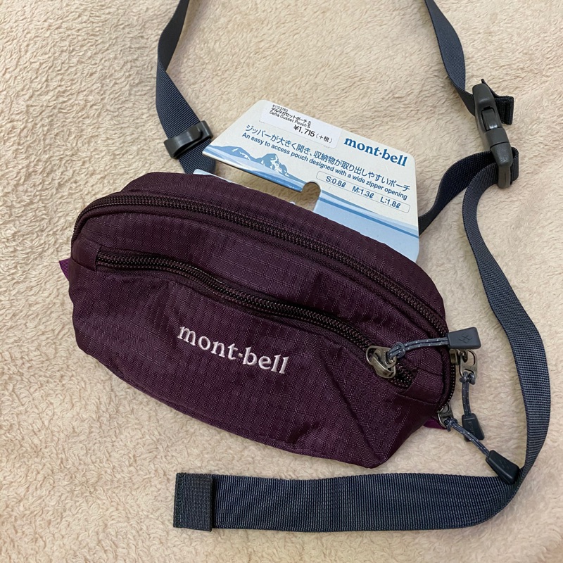 全新montbell 登山小包腰包s號現貨 蝦皮購物