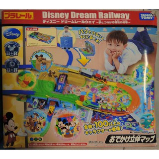 二手TOMY Disney DS鐵道立體地圖 提盒