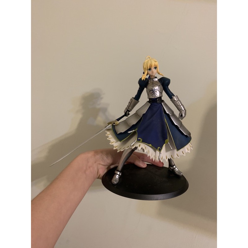 Fgo Fate 棉被王藍傻阿爾托莉雅亞瑟王sabe 景品模型 蝦皮購物