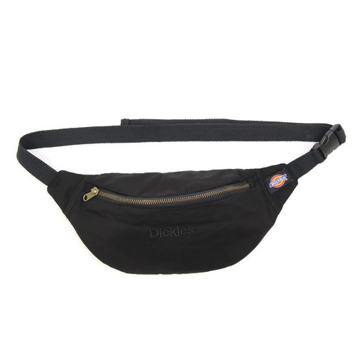 【DICKIES】日線 14074000 DK WAIST BAG 刺繡 腰包 / 側背包 (黑色) 化學原宿