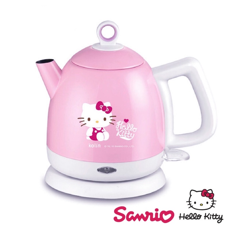 Hello Kitty 歌林 1.0L時尚可愛不鏽鋼快煮壺