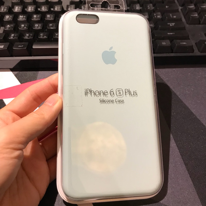 蘋果原廠矽膠護套手機殼-tiffiny藍綠色-iPhone6/6s plus
