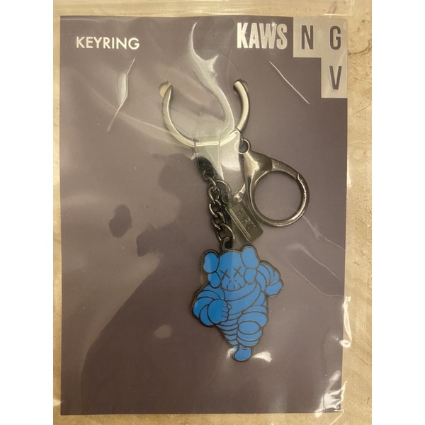 澳洲kAWS 正品墨爾本NGV會場限定鑰匙圈 KEYRING
