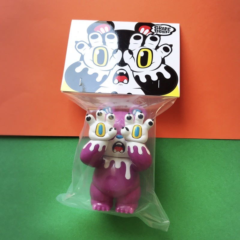 剃りっ怒 vol.4 じょいんと 2枚組 セット 台湾限定 ZOOBEAR ZOO BEAR ZOOTOYS GRAPE BRAIN 脳味噌葡萄 パープル