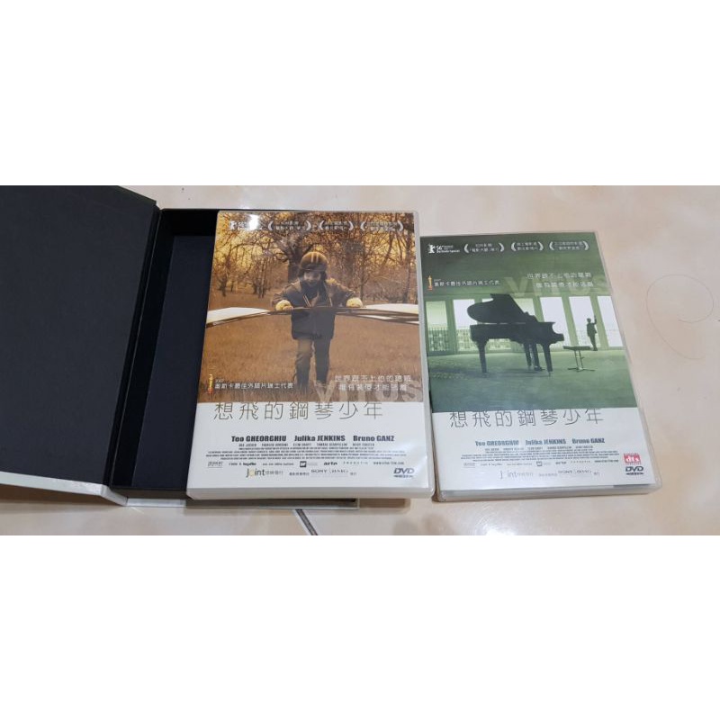 DVD  正版二手DVD  電影  想飛的鋼琴少年，  DVD2片，售價60元