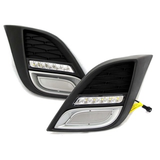 適用於 MAZDA 馬自達 馬3 BL 05-11 四門車/五門車 LED DRL晝行燈 日行燈 霧燈框