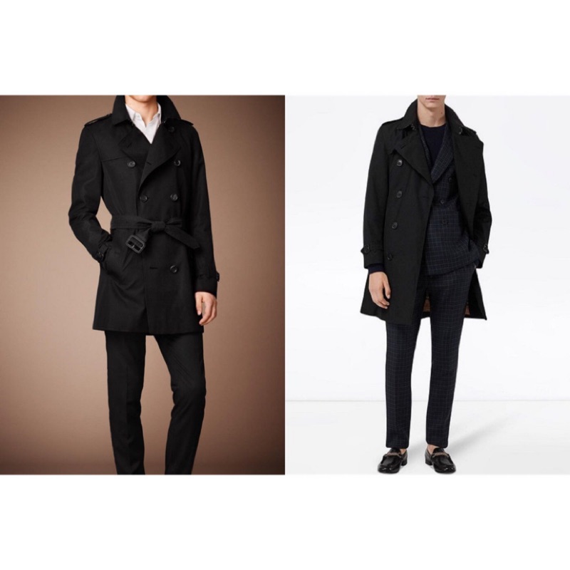 日本購入正品黑標Burberry 男長版風衣外套L | 蝦皮購物