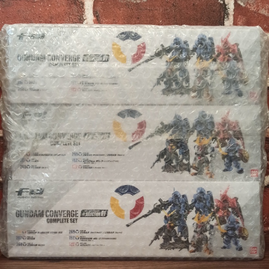 【雷殿堂現貨】FW GUNDAM CONVERGE 10周年 週年 ♯ SELECTION 01 套組六入 彩盒版