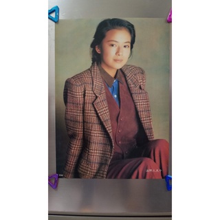 30年老件絕版庫存品 後藤久美子海報 後藤久美子老海報 38*54公分 後藤久美子 老海報