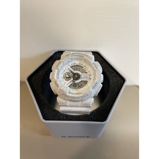 G shock 手錶 白 GMA-S110HT-7ADR