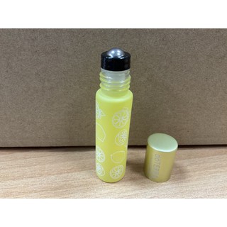 馬卡龍精油滾珠瓶 加厚避光粉黃色玻璃分裝瓶10ml