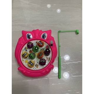 發條磁鐵釣魚遊戲 釣魚益智遊戲玩具