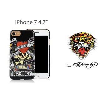 ☆韓元素╭☆ED HARDY iPhone 7 8 SE 影視骷髏 4.7吋 MOVIE LKS 保護殼 亮面 背蓋