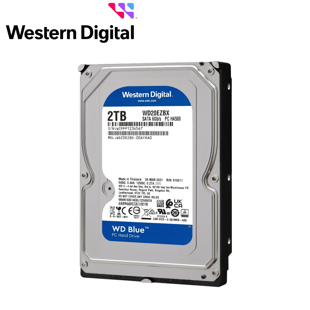 WD20EZBX 藍標 2TB 3.5吋SATA硬碟 現貨 廠商直送