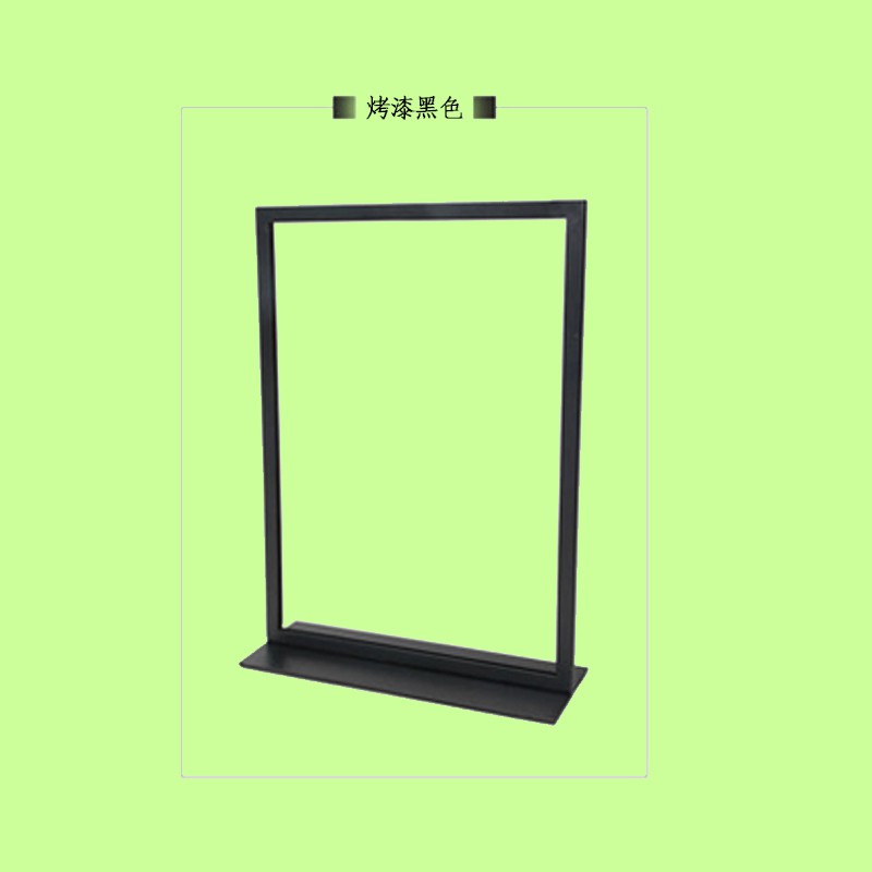 5cgo 含稅 台式海報架a3廣告牌pop架a4展示架a5黑色烤漆桌牌促銷台牌 蝦皮購物