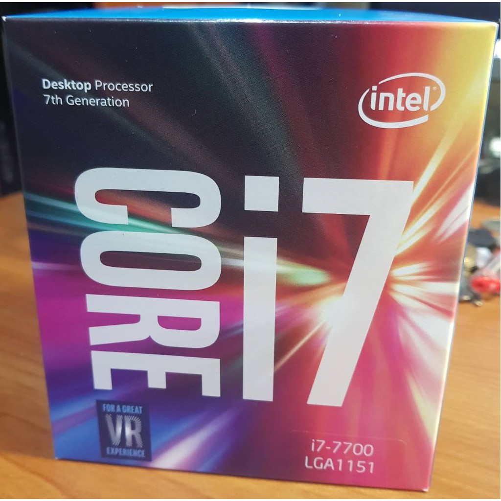 全新 現貨 Intel Core 第七代 CPU i7 7700 中央處理器 盒裝 3.6GHz 4.2GHz 可刷卡