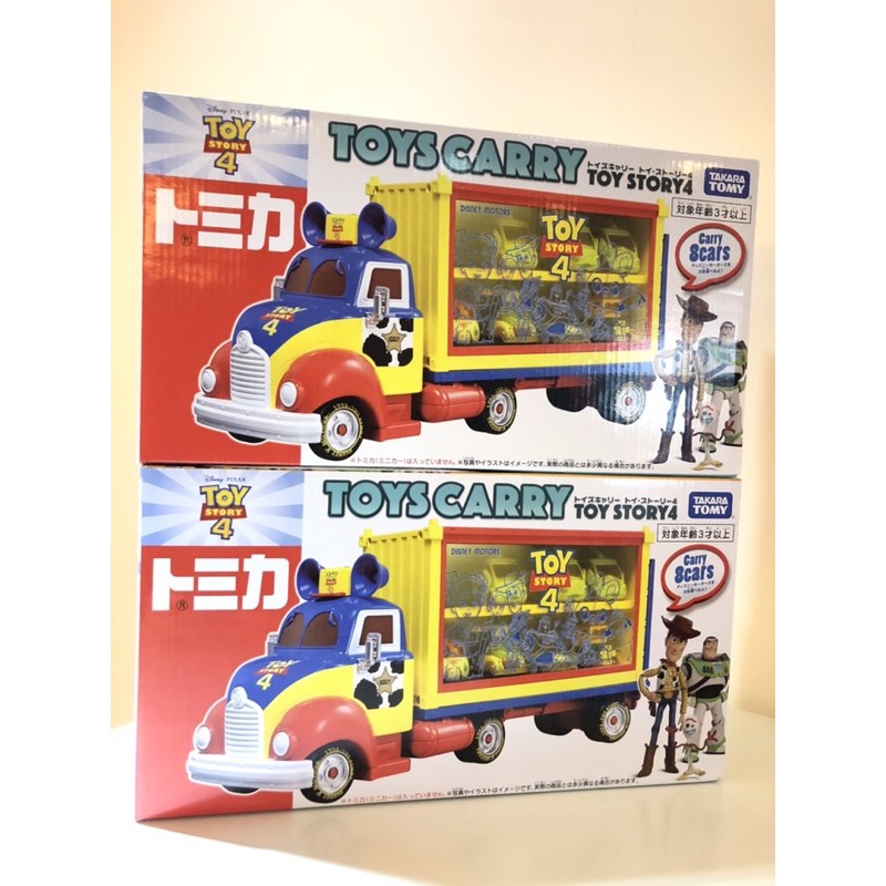 Takara Tomy 玩具總動員4 Toy Story 貨櫃車收納車運輸車展示tomica 多美 蝦皮購物