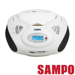 SAMPO 聲寶 _ 手提CD/MP3/USB/SD 音響 / AK-W1013UL / 雙聲道 /MP3/RADIO