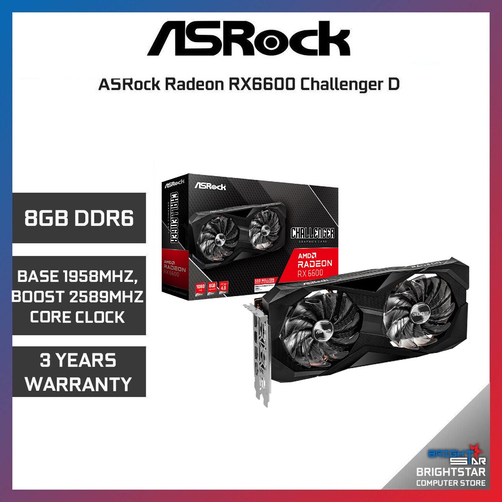 工場直販 ☆新品未開封☆ ASRock Radeon RX 6600 www.adecoco.us