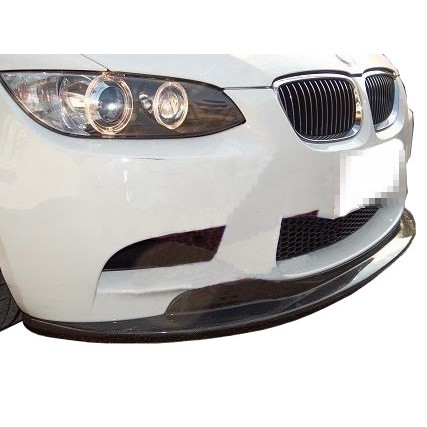 BMW E92 M3 FRONT LIP (前下巴)E -STYLE*正碳纖維外銷品空力套件*