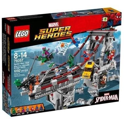 LEGO 樂高積木 76057 超級英雄系列 Spider-Man 蜘蛛人吊橋之戰