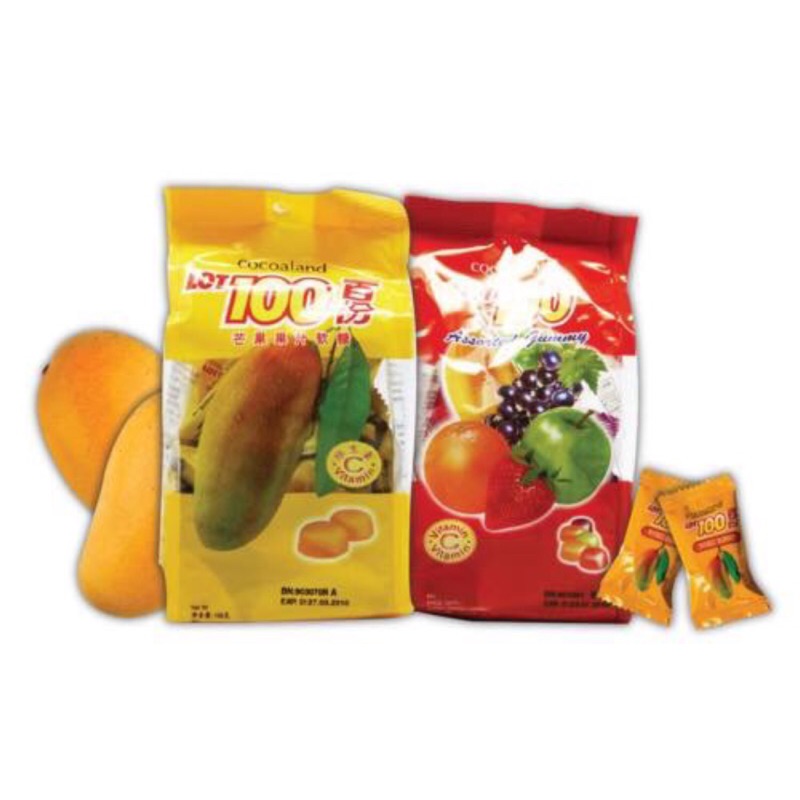 Lot100 芒果 水果 果汁 軟糖 QQ糖 馬來西亞 名產 代購