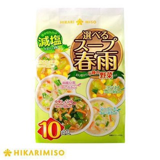 Fan Hikari Miso 5種類綜合野菜春雨即食冬粉 減鹽10份入 蝦皮購物