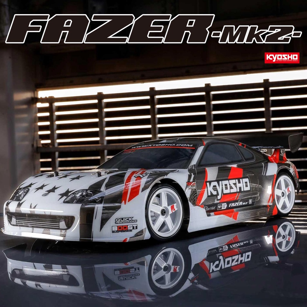 【KYOSHO 京商】34471T1  FAZER Mk2 Toyota Supra (A80)