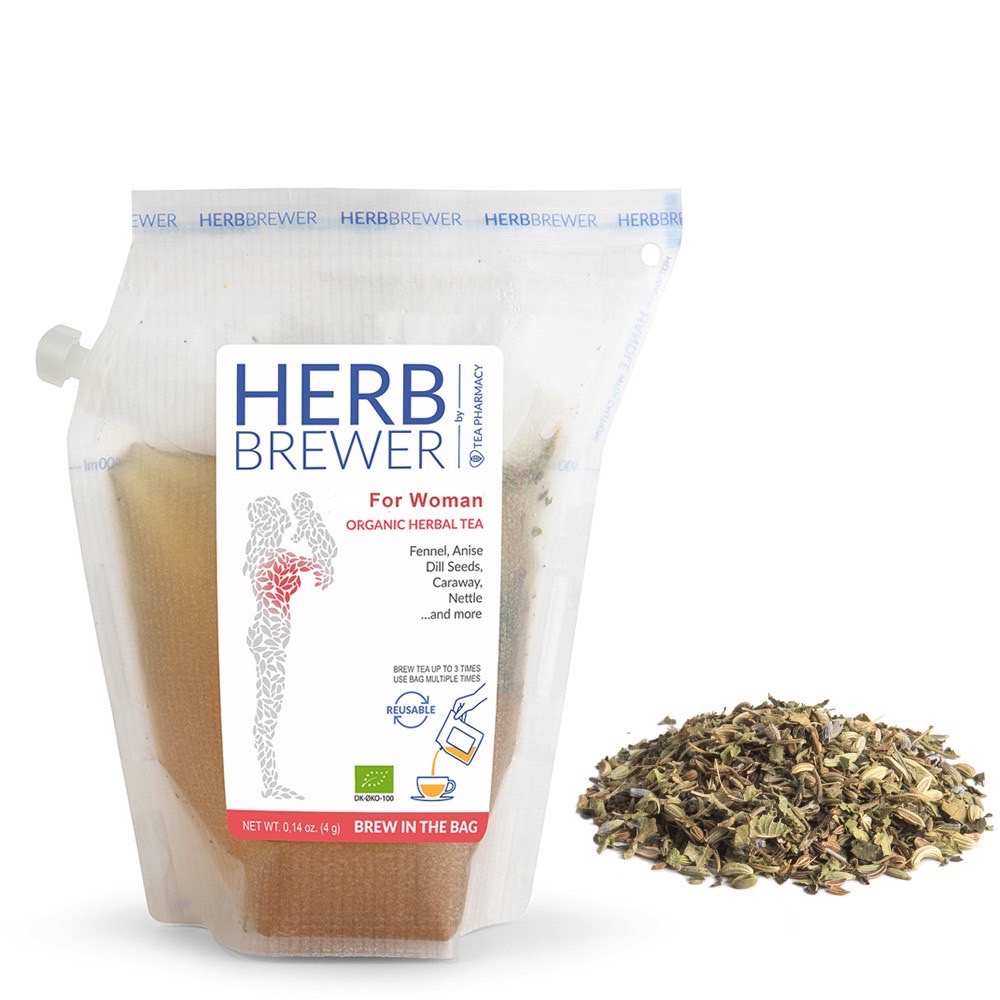 Herb Brewer 丹麥隨身草本茶 媽媽茶 哺乳(2023/03)+贈3包葫蘆巴茶(2024/09）
