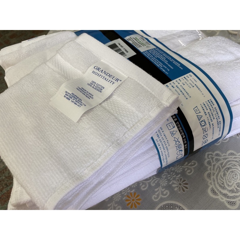 Costco好市多商用純棉方巾100%棉（33*33公分）3條100元（超厚！！）